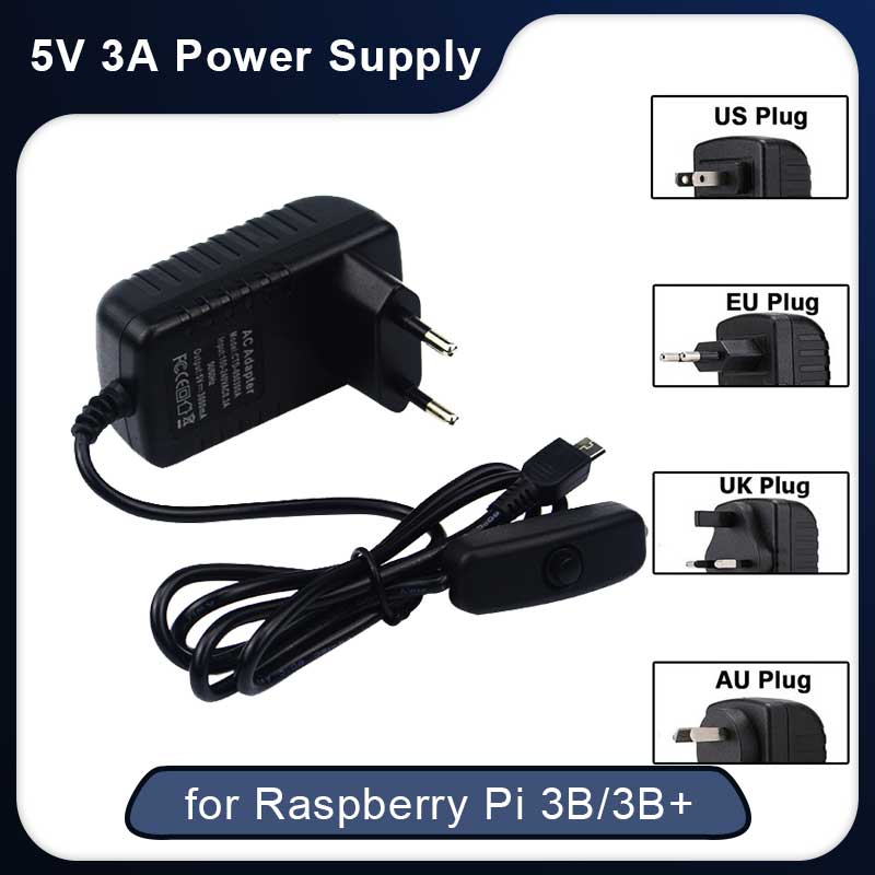 Phone Accessories Uk - 5V 3A 라즈베리 파이 3 모델
