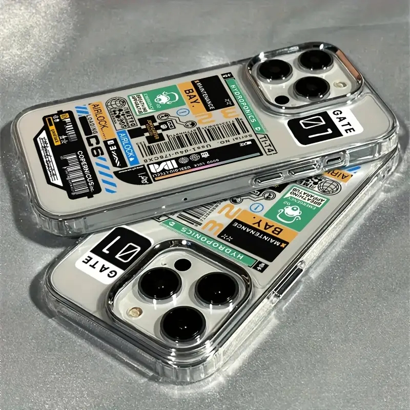Phone Accessories Quotes - 자동차 스티커 라벨 투명 폰 케이스