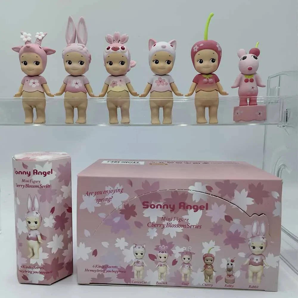 Phone Accessories Sonny Angel - 미니 소니 핑크 체리블라썸 시리즈 블라인드