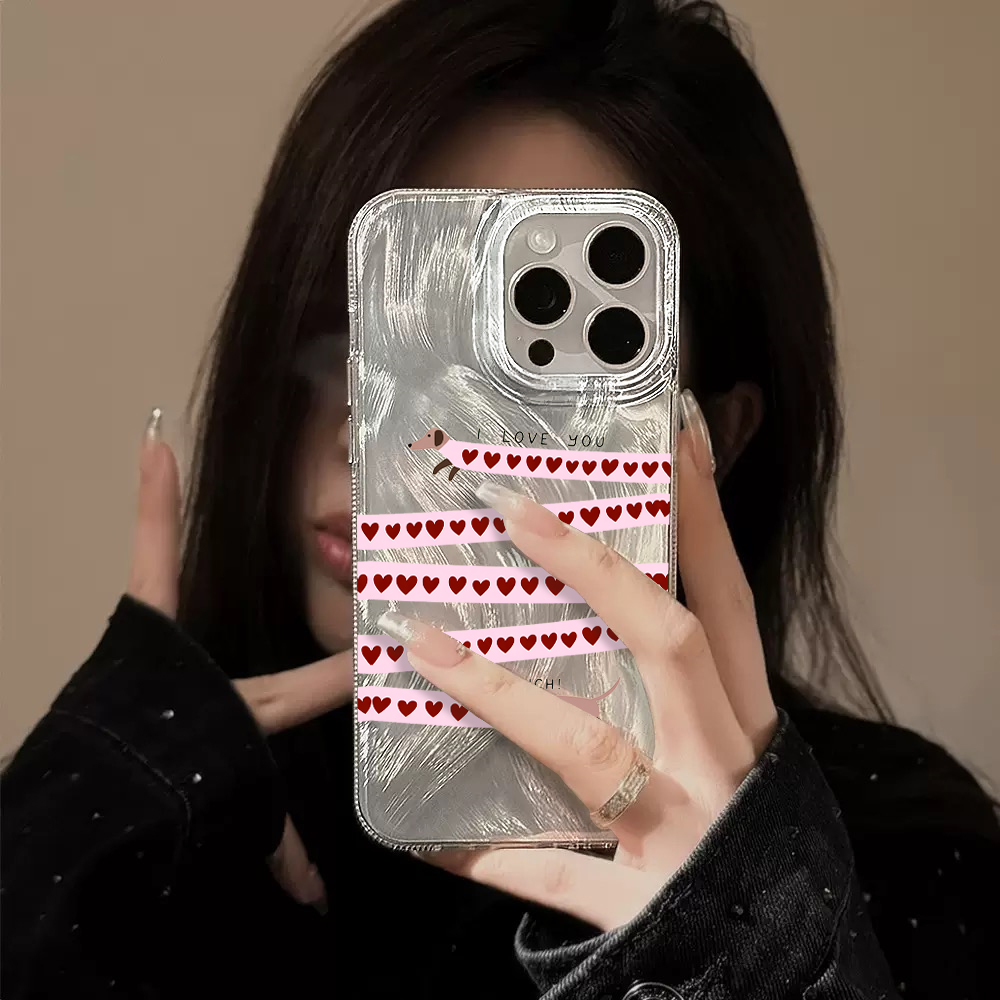 귀여운 닥스훈트 실크 질감 폰 케이스 (삼성 갤럭시 S - Samsung Galaxy S24 리뷰 및 가격