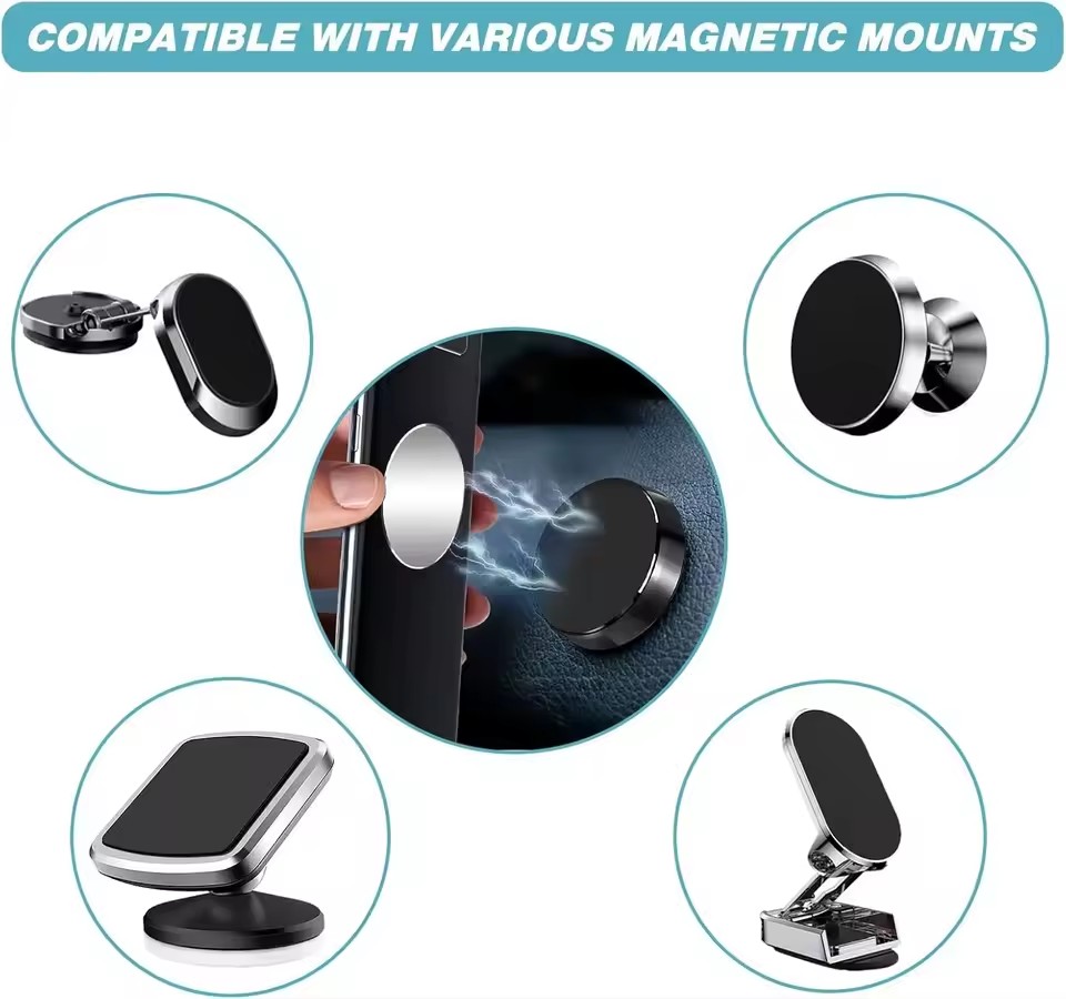 1/50개 자석 금속판 자동차용 자석 휴대폰 거치대 범 - Phone Accessories Quotes 리뷰 및 가격