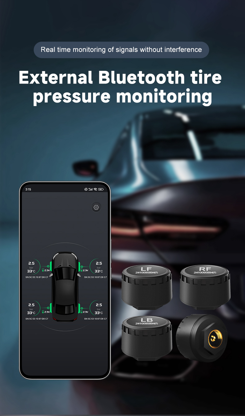 전화 안드로이드 자동차 TPMS 4 센서 블루투스 타이 - Phone Accessories App 리뷰 및 가격