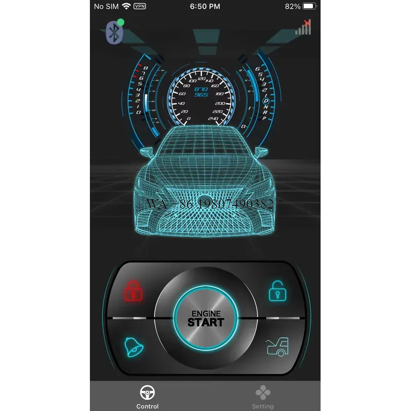 CARQSENG 차량 알람 원격 시동/정지 PKE 시스 - Phone Accessories App 리뷰 및 가격