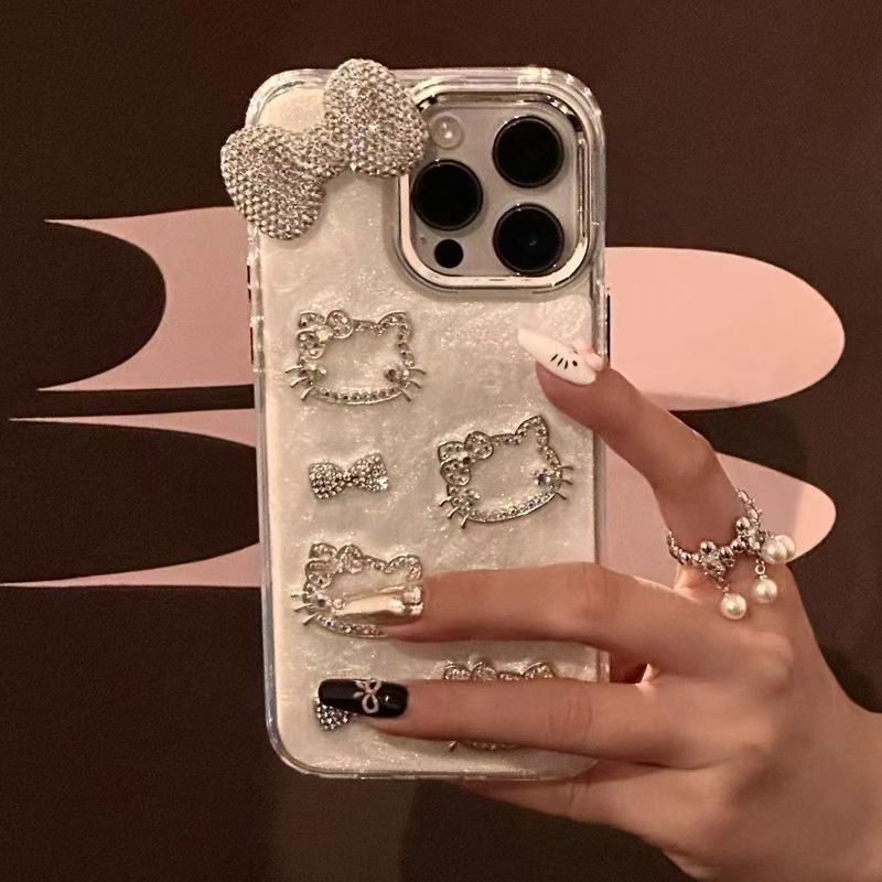 새로운 창의적인 럭셔리 카툰 고양이 애니메이션 다이아몬 - Phone Accessories Supplier 리뷰 및 가격