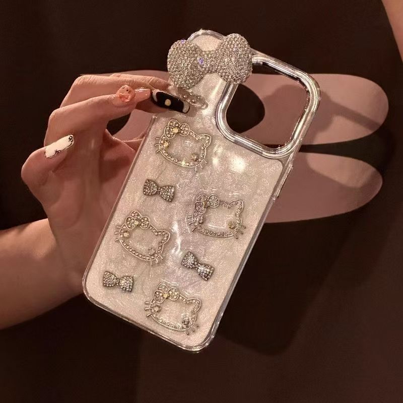 새로운 창의적인 럭셔리 카툰 고양이 애니메이션 다이아몬 - Phone Accessories Supplier 리뷰 및 가격