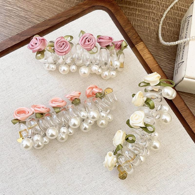 새로운 스타일의 달콤한 나비 장식 로즈 비즈 헤어 액세 - Phone Accessories Wholesale In China 리뷰 및 가격