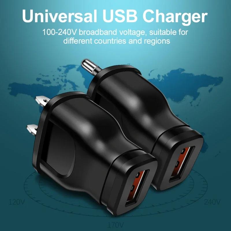 휴대용 USB 충전 어댑터 5V 1A 여행용 벽면 EU - Phone Accessories Supplier 리뷰 및 가격