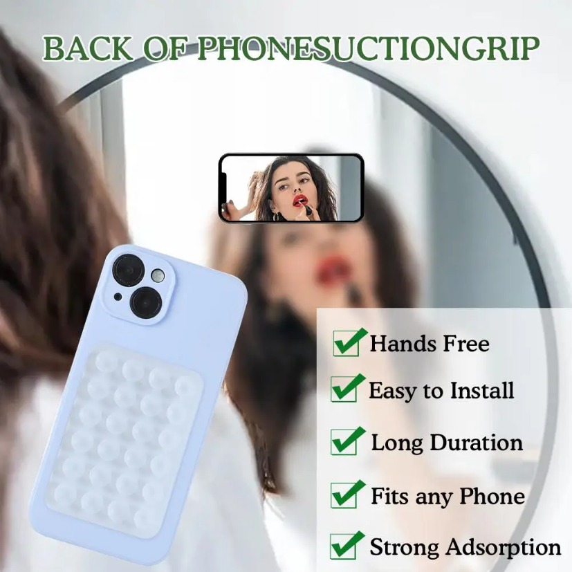 실리콘 흡착식 휴대폰 홀더 매트 다기능 흡착컵 벽 거치 - Phone Accessories Quotes 리뷰 및 가격