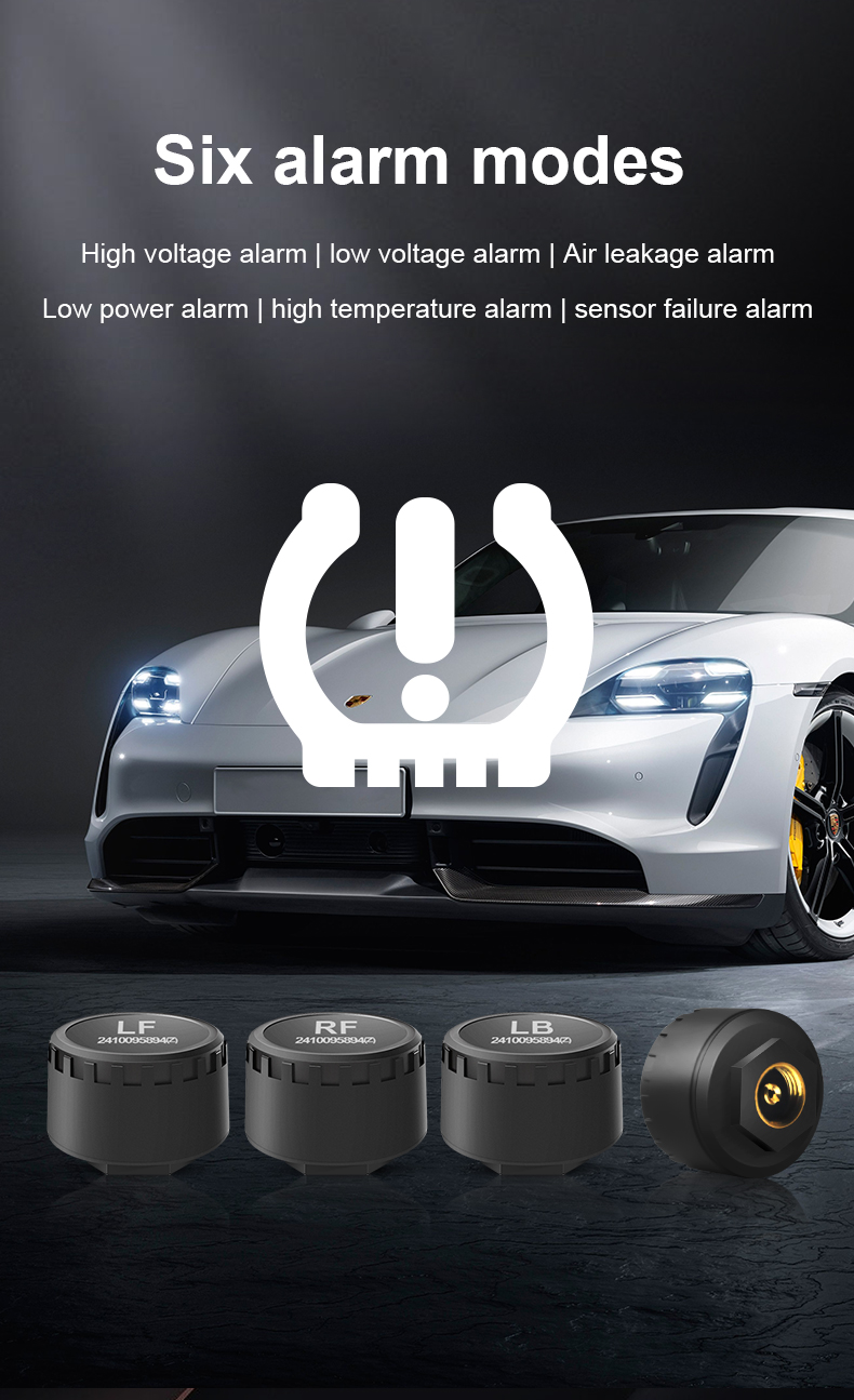 자동차 TPMS 4 센서 블루투스 타이어 압력 모니터링 - Phone Accessories App 리뷰 및 가격